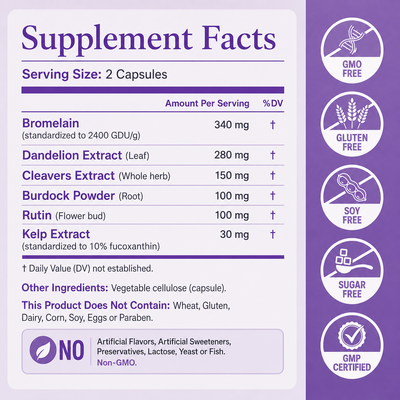 6-in-1 Lymphatic & Fluid Balance